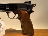 Belgium Browning Hi-Power Standard 9mm w/ Adj. Rear Sight - 9 of 18