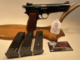 Belgium Browning Hi-Power Standard 9mm w/ Adj. Rear Sight - 1 of 18
