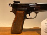 Belgium Browning Hi-Power Standard 9mm w/ Adj. Rear Sight - 4 of 18
