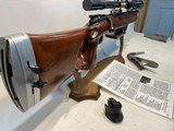 Remington Mdl. 37 Rangemaster 22 Lr. w/ J. Unertl 15x Scope - 10 of 20