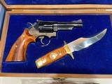 Smith & Wesson Model 19-3 Texas Ranger Commemorative .357 Mag w/ Knife and Presentation Case - 2 of 18