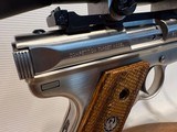 Ruger Mark II Competition Target Model .22 LR. w/ 7” Stainless Barrel - 3 of 21