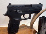 Sig Sauer P320C 9mm w/ Wilson Combat Frame and Original Case - 2 of 14