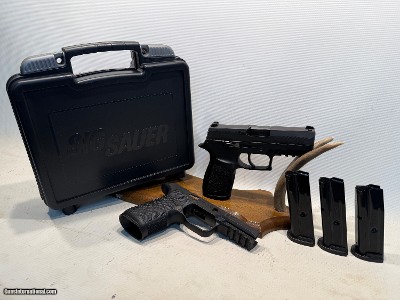 Sig Sauer P320C 9mm w/ Wilson Combat Frame and Original Case
