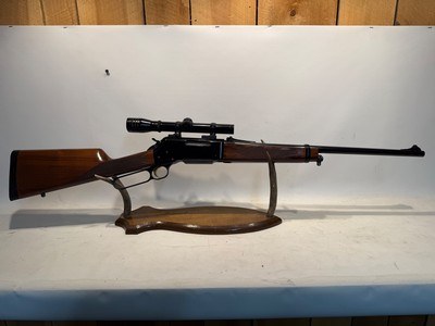 Browning BLR LT WT 81 .358 Win. w/ 2 3/4X Redfield Scope