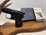 Beretta Mdl. 950BS Jetfire .22 Short w/ Original Box and Paperwork