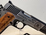 UNFIRED Auto Ordnance “Keep America Great” Trump 1911 A1 45 ACP w/ Original Box and Paperwork - 7 of 19