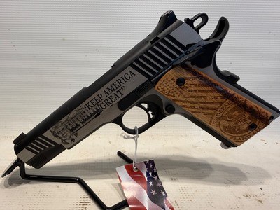 UNFIRED Auto Ordnance “Keep America Great” Trump 1911 A1 45 ACP w/ Original Box and Paperwork
