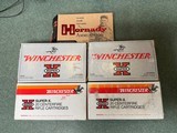 358 Winchester Ammo 80 rounds of 200 gr. Win. Silvertip and 17 rounds of 200 gr. Hornady SP - 1 of 8