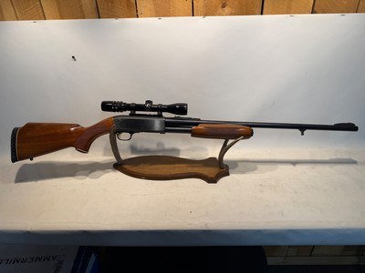 Ithaca Model 87 Mag Featherlight Deerslayer 20ga. w/ 24” Rifled Barrel and Bushnell Scope