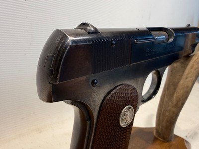 Colt Model 1903 Pocket Type IV 32 Rimless w/ Wood Grips - Image 3 of 20