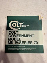 Colt MK IV Series 70 Government Model 1911 .45 Auto w/ Raised Rib - 20 of 20