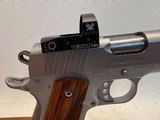 Kimber Stainless Lightweight .45 ACP w/ Vortex Venom 6 MOA Red Dot - Image 6 of 13