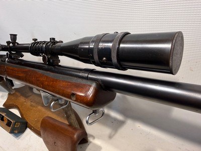 Winchester Model 52B Target 22 LR. w/ 8x Unertl 607 Scope - Image 5 of 25