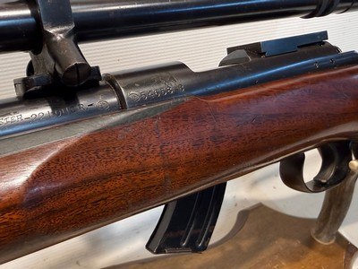 Winchester Model 52B Target 22 LR. w/ 8x Unertl 607 Scope - Image 12 of 25
