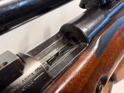 Winchester Model 52B Target 22 LR. w/ 8x Unertl 607 Scope - Image 7 of 25