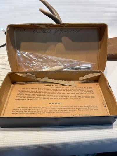Smith and Wesson Model 19-3 .357 Mag w/ 2 1/2” Barrel and Original Box/Paperwork - Image 23 of 24