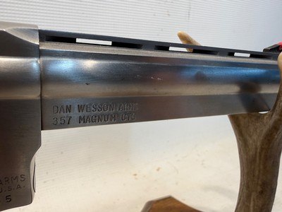Dan Wesson Model 715 .357 Mag w/ 6” Stainless Barrel, Original Box and Paperwork - Image 6 of 9