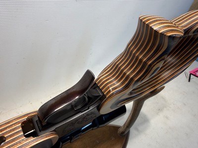Thompson Center Contender .22 Lr w/ Burris 5x Scope and Custom Stock - Image 15 of 16