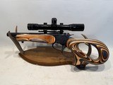 Thompson Center Contender .22 Lr w/ Burris 5x Scope and Custom Stock