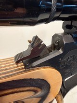 Thompson Center Contender .22 Lr w/ Burris 5x Scope and Custom Stock - Image 11 of 16