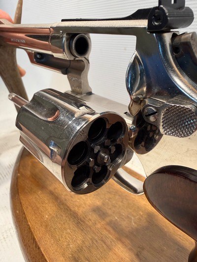 Smith and Wesson Model 19-3 .357 Mag w/ Nickel Finish - Image 9 of 15