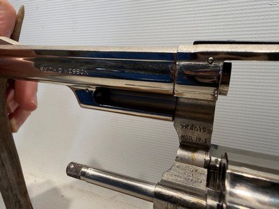 Smith and Wesson Model 19-3 .357 Mag w/ Nickel Finish - Image 11 of 15