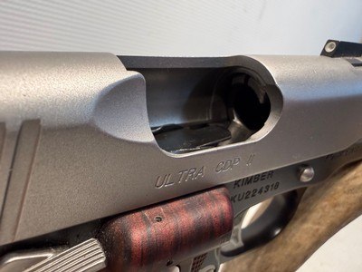 Kimber Ultra CDP II .45 ACP w/ Crimson Trace Laser Grip, .22 Lr. Conversion Kit and 3 Mags - Image 10 of 18