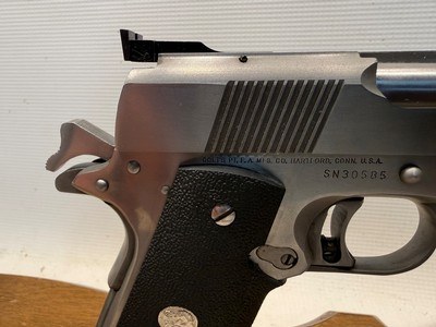 Colt MK IV Series 80 Gold Cup National Match .45 ACP w/ Original Box, Paperwork, 3 Mags and a Bianchi Scorpid Holster - Image 8 of 21