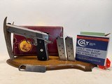 Colt MK IV Series 80 Gold Cup National Match .45 ACP w/ Original Box, Paperwork, 3 Mags and a Bianchi Scorpid Holster