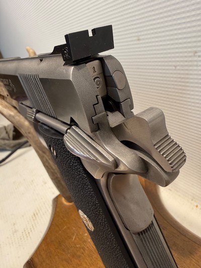 Colt MK IV Series 80 Gold Cup National Match .45 ACP w/ Original Box, Paperwork, 3 Mags and a Bianchi Scorpid Holster - Image 4 of 21