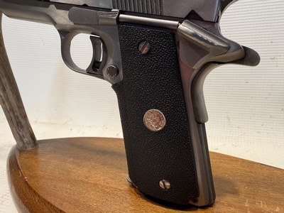 Colt MK IV Series 80 Gold Cup National Match .45 ACP w/ Original Box, Paperwork, 3 Mags and a Bianchi Scorpid Holster - Image 3 of 21