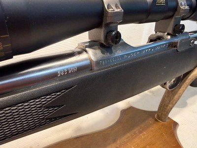 Ruger M77 (Model 77) Mark II .243 Win. Stainless Barrel w/ Nikon 6.5-20x44 Scope - Image 12 of 22