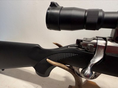 Ruger M77 (Model 77) Mark II .243 Win. Stainless Barrel w/ Nikon 6.5-20x44 Scope - Image 3 of 22