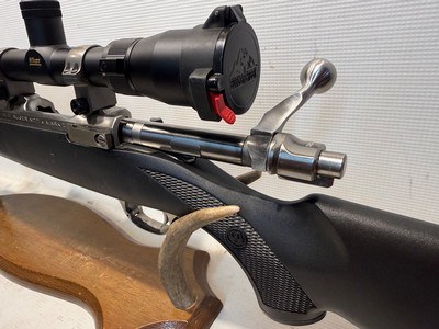 Ruger M77 (Model 77) Mark II .243 Win. Stainless Barrel w/ Nikon 6.5-20x44 Scope - Image 10 of 22