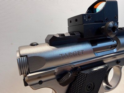 Ruger Mark IV Target .22 LR w/ 5 1/2” Heavy Barrel and Red Dot Sight - Image 3 of 18