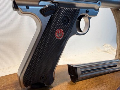 Ruger Mark IV Target .22 LR w/ 5 1/2” Heavy Barrel and Red Dot Sight - Image 2 of 18