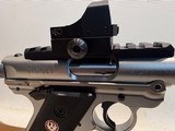 Ruger Mark IV Target .22 LR w/ 5 1/2” Heavy Barrel and Red Dot Sight - Image 4 of 18