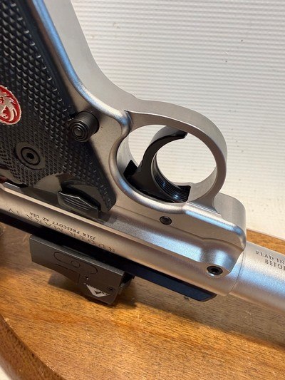 Ruger Mark IV Target .22 LR w/ 5 1/2” Heavy Barrel and Red Dot Sight - Image 14 of 18