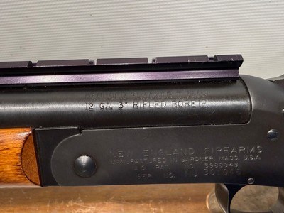 New England Pardner Tracker II Plus 12 Ga w/ 24” Extra Heavy Rifled Barrel - Image 5 of 23