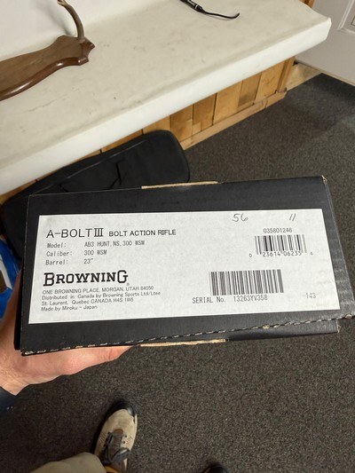 Browning AB3 .300 WSM w/ Original Box MINT UNFIRED CONDITION - Image 22 of 22