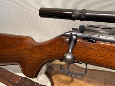 Winchester Model 52B Target 22 Lr. w/ 28” Heavy Barrel and a 12x Litchert Scope - Image 3 of 24