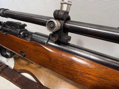 Winchester Model 52B Target 22 Lr. w/ 28” Heavy Barrel and a 12x Litchert Scope - Image 6 of 24