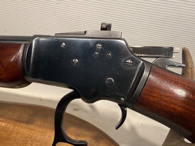 Marlin 39A JM Stamped .22 S/L/LR w/ Skinner Peep Sights MFG. 1956 - Image 10 of 25