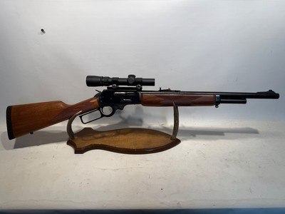 Marlin 1895G 45-70 w/ 18” Ported Barrel and 1-3x20 Weaver Scope - Image 1 of 21