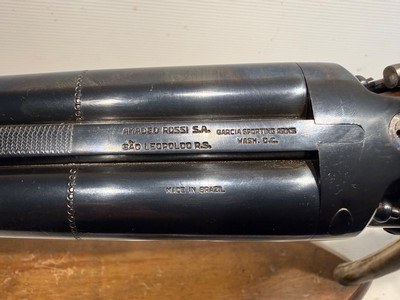Rossi Coach Gun 12ga. SxS w/ Double Case Hardened Hammers and Triggers - Image 13 of 18