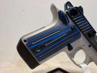 Kimber Micro 9 Sapphire 9mm w/ Original Box and Paperwork MINT CONDITION - Image 2 of 17