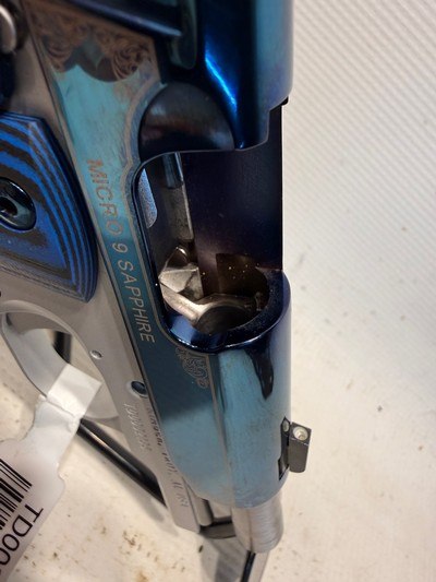 Kimber Micro 9 Sapphire 9mm w/ Original Box and Paperwork MINT CONDITION - Image 10 of 17