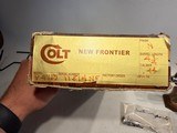 Colt New Frontier SAA .44 Special w/ 4 3/4” Barrel (Scarce), Original Parts, and Two Sets of Colt Grips - Image 2 of 18