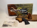 Colt New Frontier SAA .44 Special w/ 4 3/4” Barrel (Scarce), Original Parts, and Two Sets of Colt Grips - Image 1 of 18